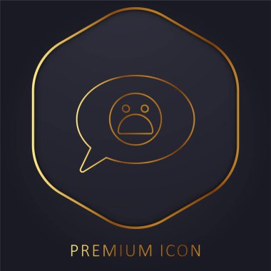 Kötü İnceleme Altın Hat prim logosu veya simgesi