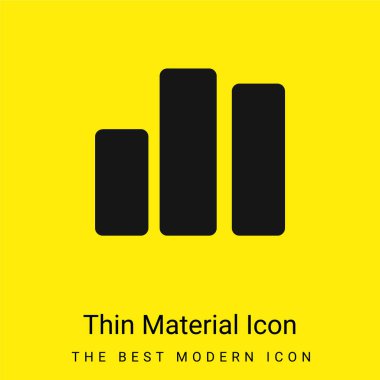 Çubuk Grafik Asgari Parlak Madde simgesi