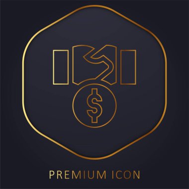 Rüşvet Altın Hat prim logosu veya simgesi