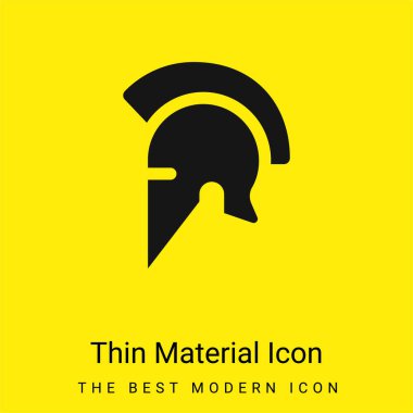 Ares minimal bright yellow material icon clipart