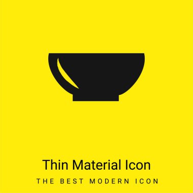Asgari düzeyde parlak sarı malzeme simgesi