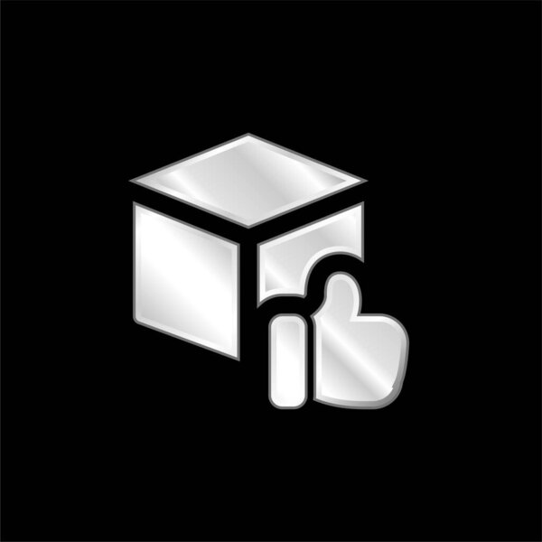 Утвержденный серебряный металлический значок