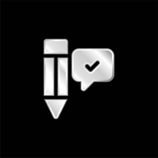 Покрытая серебром икона