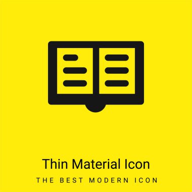 Muhasebe Kitabı en az sarı malzeme simgesi