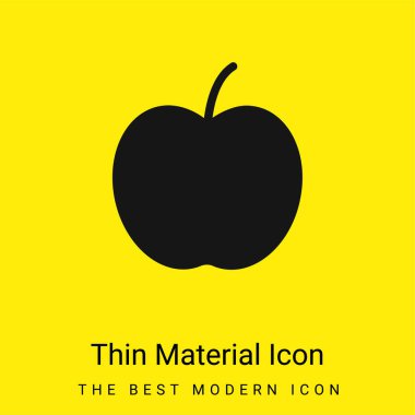 Elma minimal parlak madde simgesi
