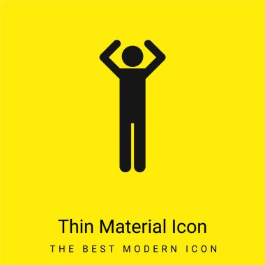 Kolları Kalkmış Temel Şekil En Küçük Parlak Sarı Madde simgesi