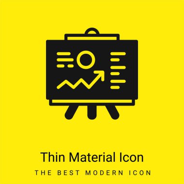 Analizler çok az parlak sarı madde simgesi