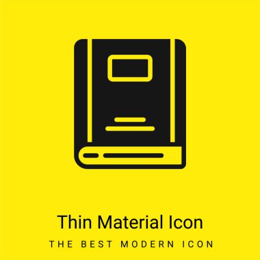 Kitap en az parlak sarı malzeme simgesi