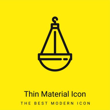 Sepet en az parlak sarı madde simgesi