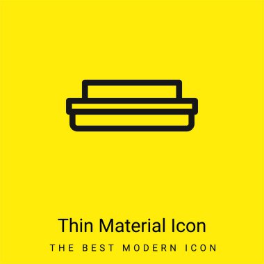 Büyük yatak, en az sarı madde simgesi