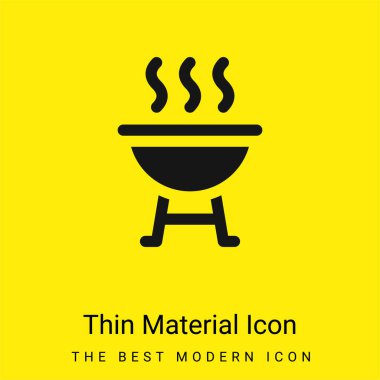 Barbekü en az sarı madde simgesi