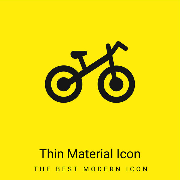 Минимальная ярко-желтая иконка