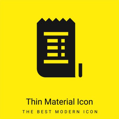 Bill en az parlak madde simgesi