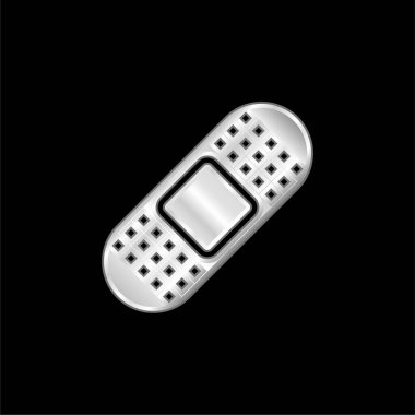 Sargı bezi gümüş kaplama metalik simge