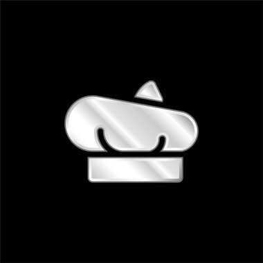 Bere gümüş kaplama metalik simge