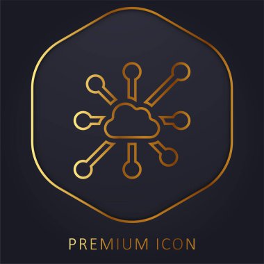 Büyük Veri Hattı premium logosu veya simgesi