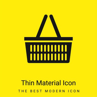 Sepet en az parlak sarı madde simgesi