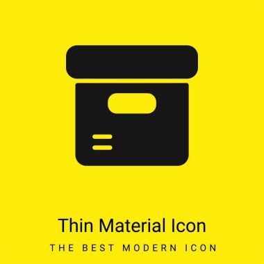 Kutu en az parlak sarı malzeme simgesi