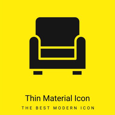 Koltuk Minimum Parlak Sarı Madde simgesi