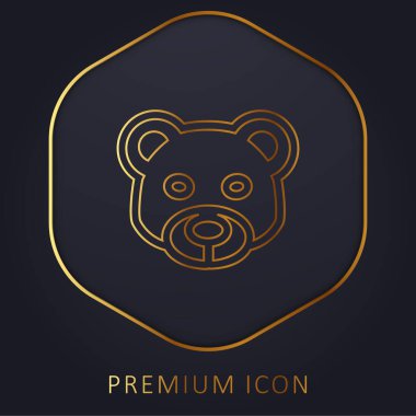 Ayı Başı Ön Hattı Altın Çizgi prim logosu veya simgesi