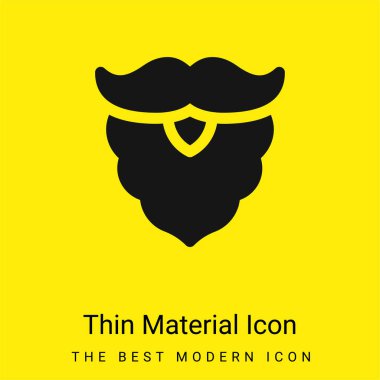 Sakal en az parlak sarı madde simgesi