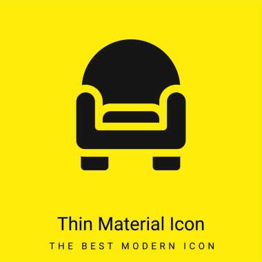 Koltuk Minimum Parlak Sarı Madde simgesi