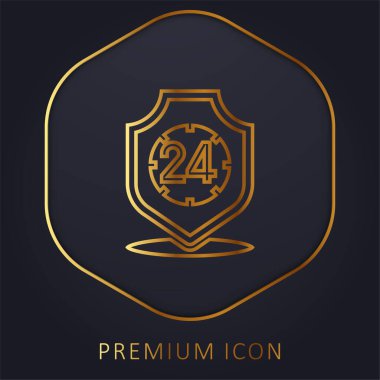 24 Saat Altın Hat prim logosu veya simgesi