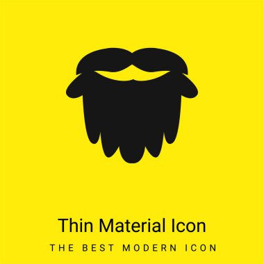 Sakal en az parlak sarı madde simgesi