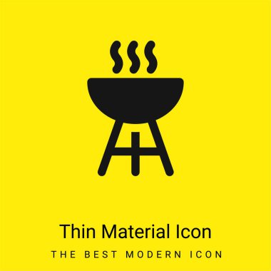 Bardak minimumu, parlak sarı madde simgesi