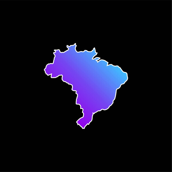 Black blue gradient vector icon