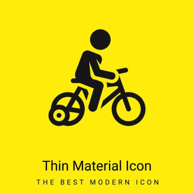 Asgari düzeyde parlak sarı madde simgesi