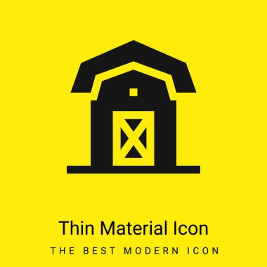 Ahır en az parlak sarı madde simgesi