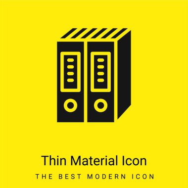 En küçük parlak sarı madde simgesini arşivler