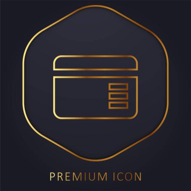 Bankacılık Kartı Altın Hat prim logosu veya simgesi