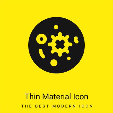 Kan Testi en az parlak sarı madde simgesi