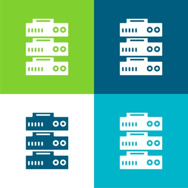 Büyük Veri Düzlüğü 4 renk en küçük simge kümesi