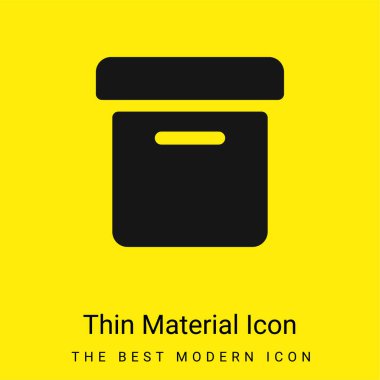 Kutu Kenarı Görünümü En az sarı malzeme simgesi