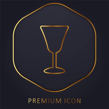 Büyük Kadeh Altın Hat prim logosu veya simgesi