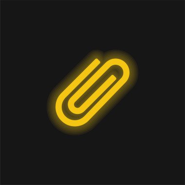 Parlak sarı neon simgesi ekle