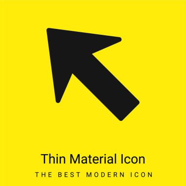 Ok Yukarı Gösteriliyor Sol Asgari Parlak Parlak Madde simgesi