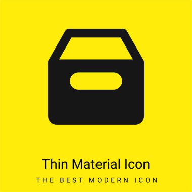 En küçük parlak sarı madde simgesini arşivle