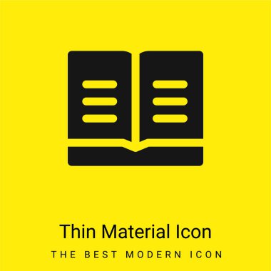 Kitap en az parlak sarı malzeme simgesi