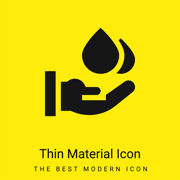 Blood Donation minimum ярко-желтого цвета