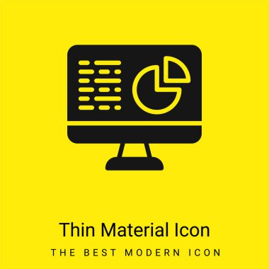 Analizler çok az parlak sarı madde simgesi