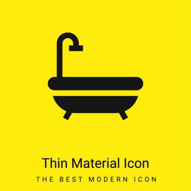 Küvet en az parlak sarı madde simgesi