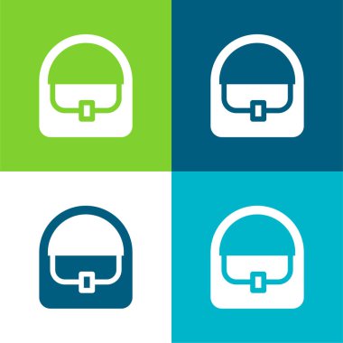 Poşet Düz Renk en az simge seti