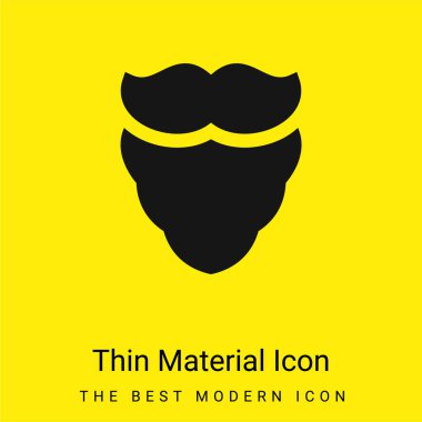 Sakal en az parlak sarı madde simgesi