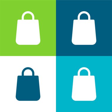 Poşet Düz Renk en az simge seti