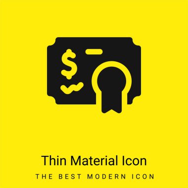 Bağ en az parlak madde simgesi