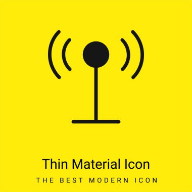 Anten, en az parlak sarı madde simgesi